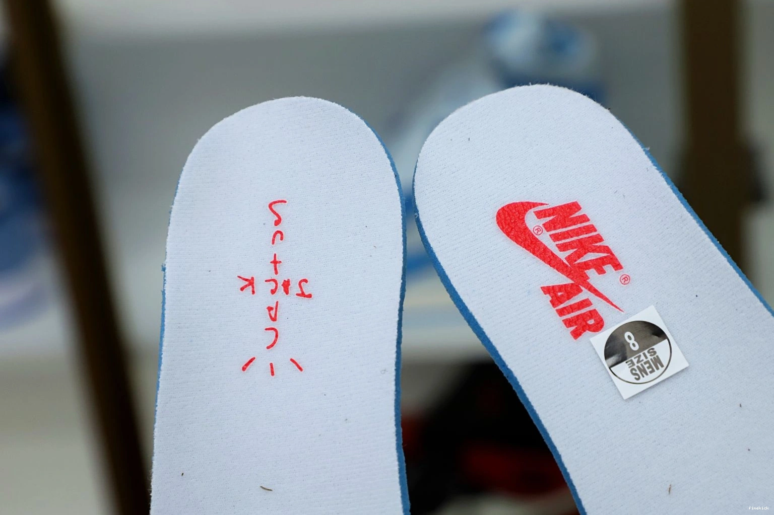 AIR SCOTT JORDAN TRAVIS RETRO 1 HIGH X 'MOCHA' OG 1027